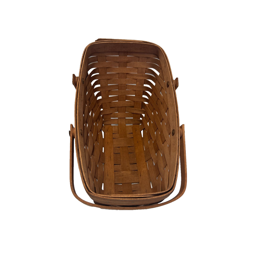 1998 Longaberger Medium Vegetable Basket 13"L x 7.5"W x 8"H